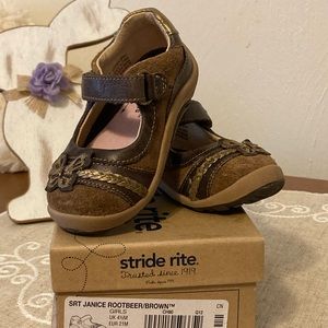 Stride Rite Janice Root Beer/Brown Shoes 5M